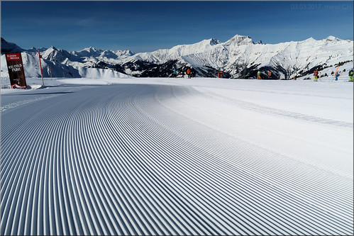 winter mountains switzerland bern skiing traces