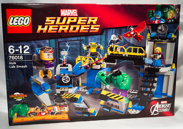 REVIEW LEGO 76018 Marvel Super Heroes - Hulk Smash Lab