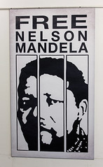 'Free Nelson Mandela' poster