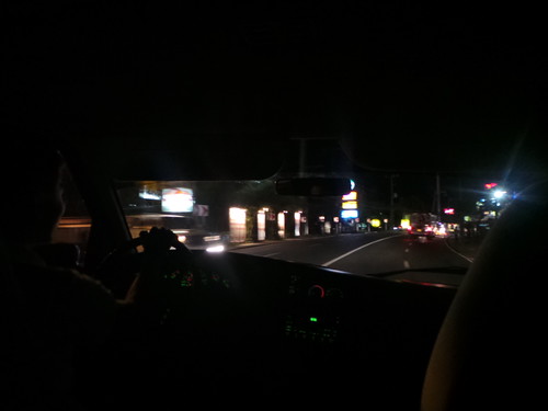 Tagaytay night  driving