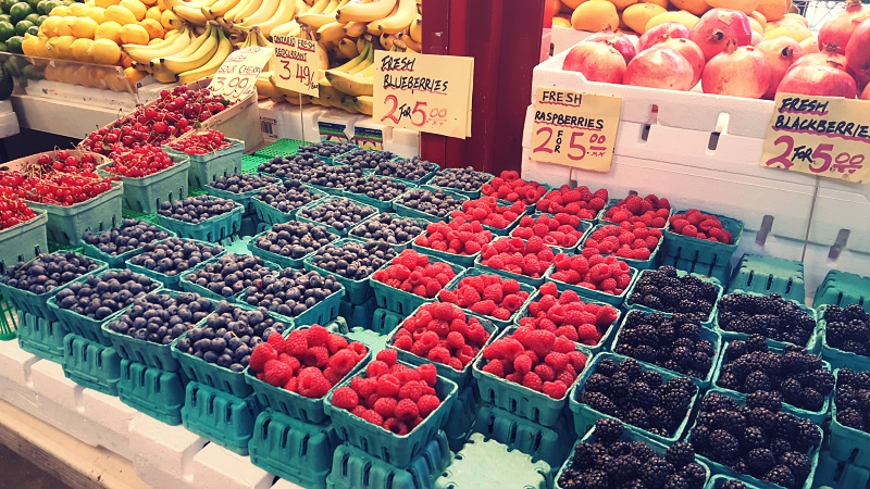St Lawrence Market fruits