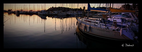 panorama port sunrise soleil boat sailing harbour pano bateau voilier lever panoramique cavalaire guillaumedubois