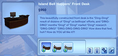 Island Bell Hopper's Front Desk