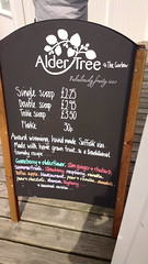 Alder Tree ice-cream sign on Southwold pier