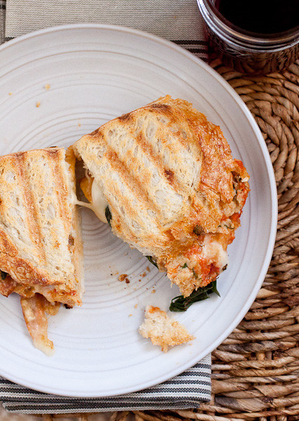 Toasted Chicken Parmesan Meatball Sandwiches