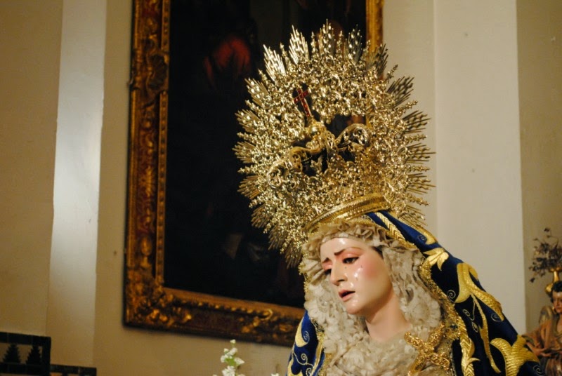 Virgen de la Quinta Angustia de José María Leal