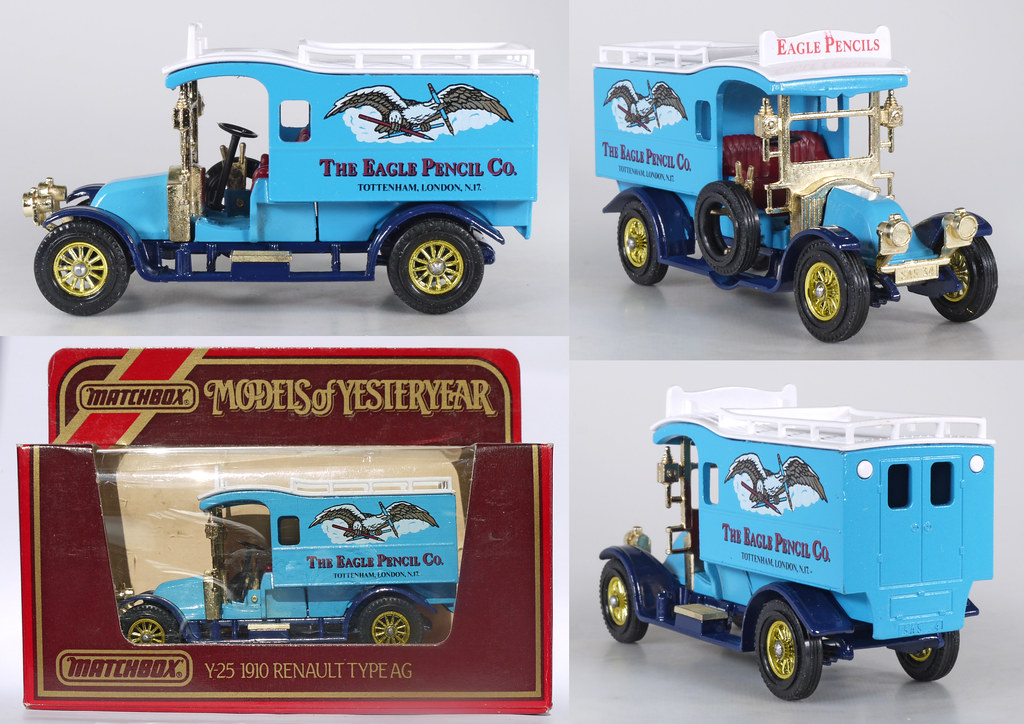 Machbox  Models of Yesteryear   Renault Y25 The eagle Pencil Co.