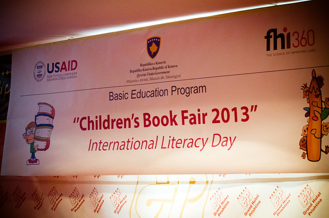 Kosovo Basic Education Program Book Fair from Flickr via Wylio