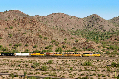 railroad arizona up train desert pacific sub union railway az trains railfan freight gila shawmut