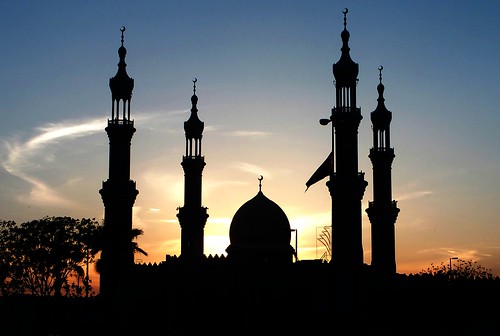 sunset silhouette uae corniche rak unitedarabemirates rasalkhaimah sheikhzayedmosque