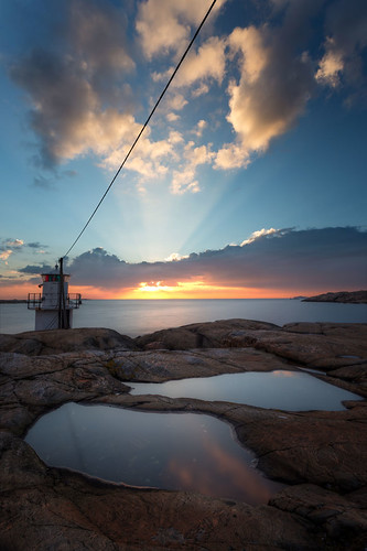 ocean sunset sea lighthouse clouds göteborg sweden gothenburg sverige canonef1740mmf4lusm archipelago skärgård hönö öckerö västragötalandcounty canoneos6d klåva