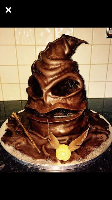 Harry Potter - The Sorting Hat Cake by Sharon Bradburn Walton