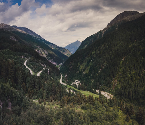 road trees sky panorama mountains alps green clouds austria tirol österreich rocks day view cloudy dam alpen twisted zillertal 2011 twistedroad