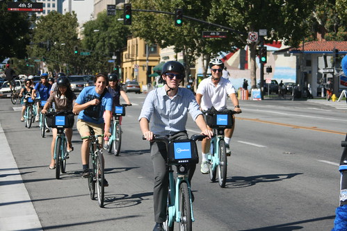 Bay Area Bike Share launch in San Jose CA