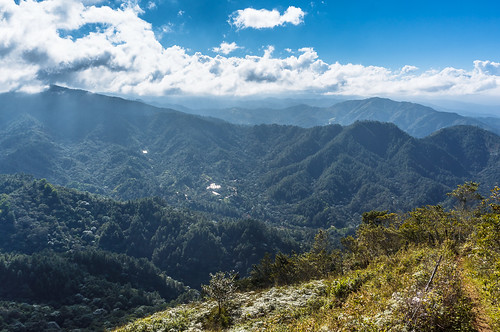 wolken berge landschaft lavega jarabacoa karibik mogote dominikanischerepublik nordamerika cordilleracentral