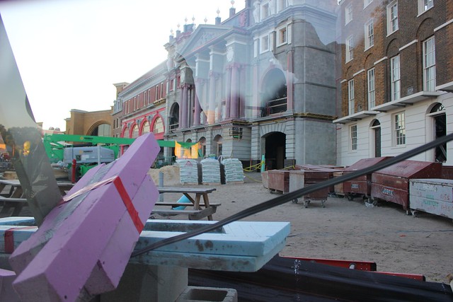 Wizarding World of Harry Potter - Diagon Alley construction sneak peek
