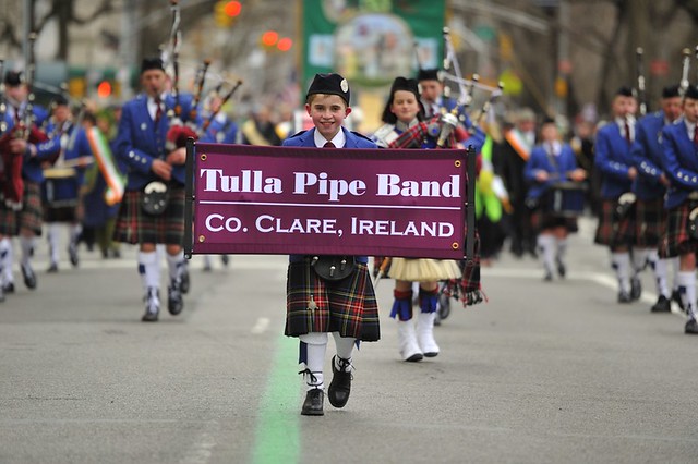 Representing Co. Clare at the New York City Parade