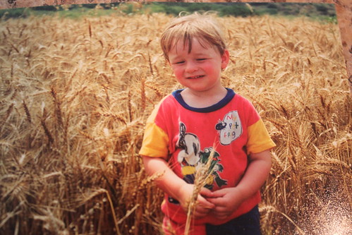 Every harvest kid has a timeline of wheat photos.