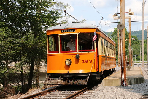 usa pennsylvania tram streetcar strassenbahn 163 yorkpa rockhilltrolleymuseum rockhillfurnace