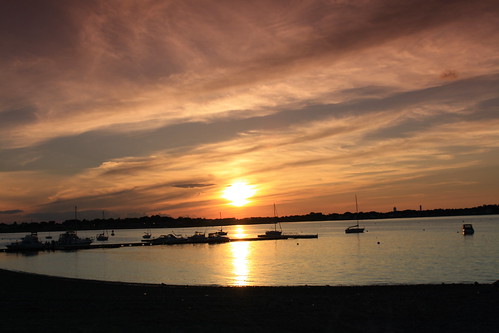 sunset sky sun beach boston reflections bay waves newengland fair filter southshore greaterboston northweymouth