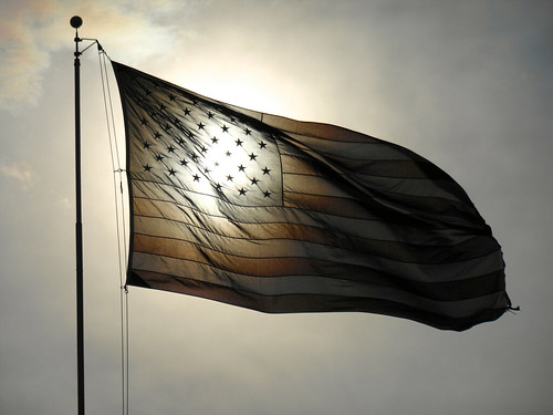 sunset usa america americanflag oldglory powmia plattsburghoval