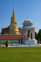 On the grounds of the Grand Palace in Bangkok, Thailand