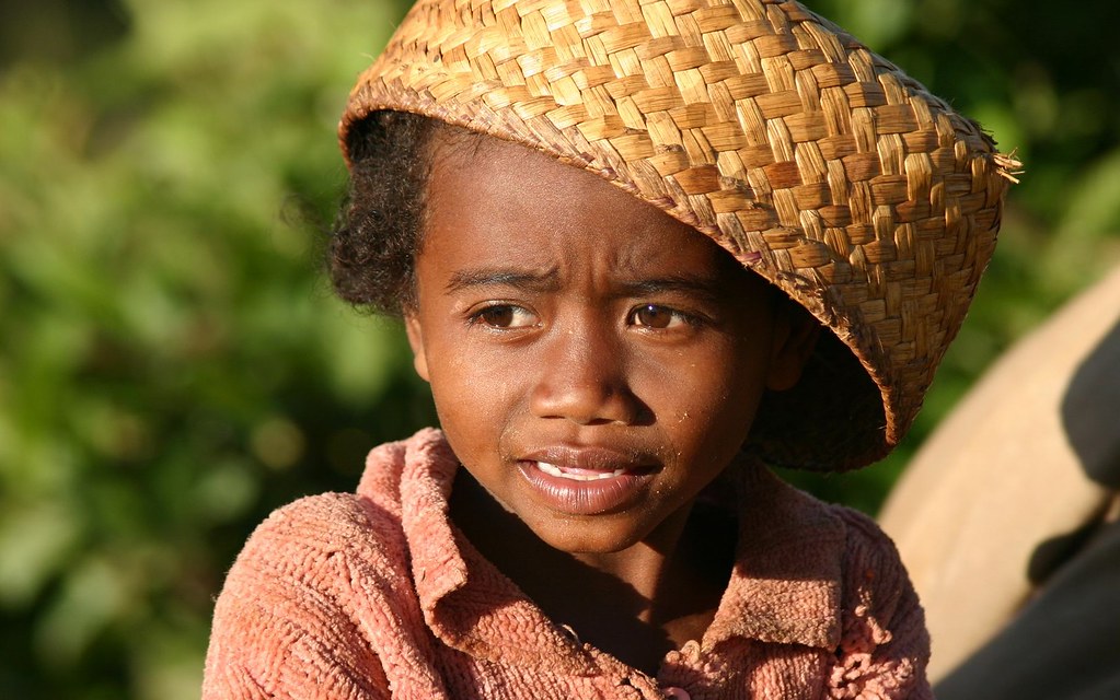 Portrait enfant malgache