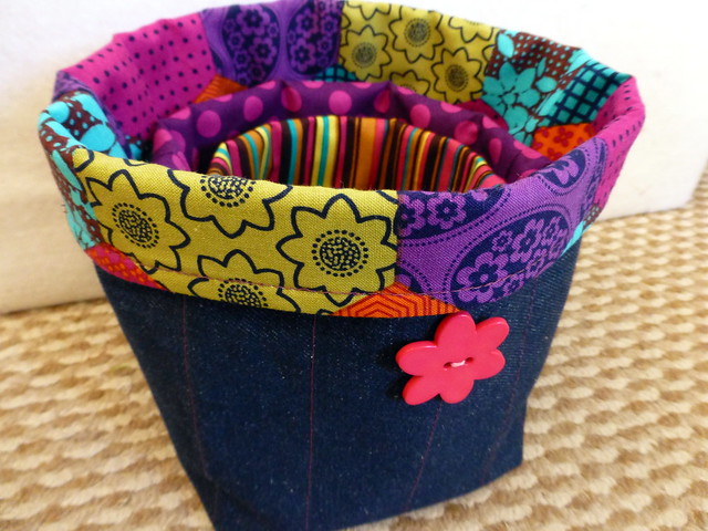 Fabric Buckets for Kids workshop