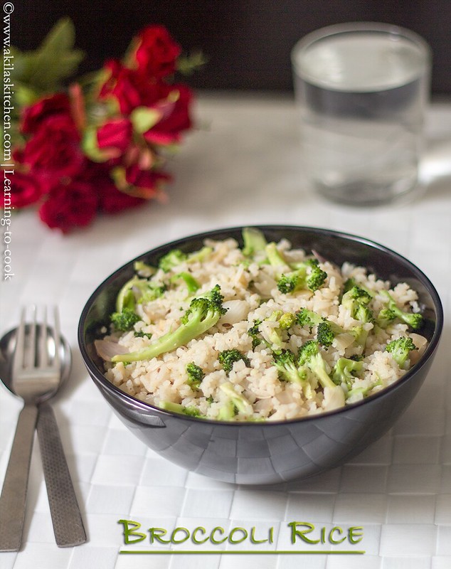healthy broccoli rice