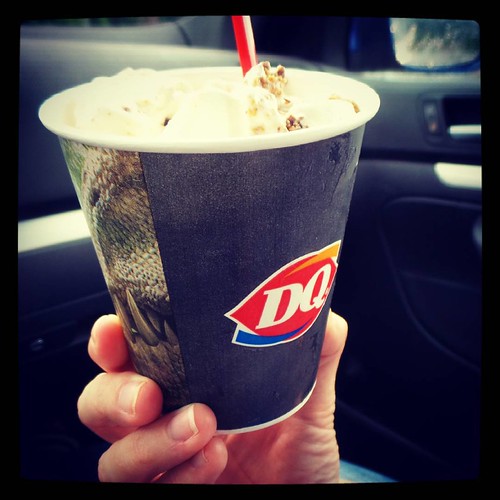 @genmae5 is a big fan of the Peanut Butter Cup Blizzard. I'm partial to the lemon-lime Arctic Blast.