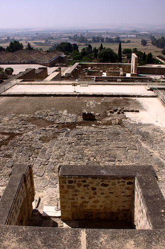 spain ruins view iii palace arab cordoba medina hazy overlook córdoba umayyad spaintrip caliph caliphate alnasir madīnat abdarrahman azzahrā azahara‎
