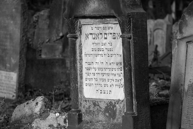 Cementerio judío en Cracovia