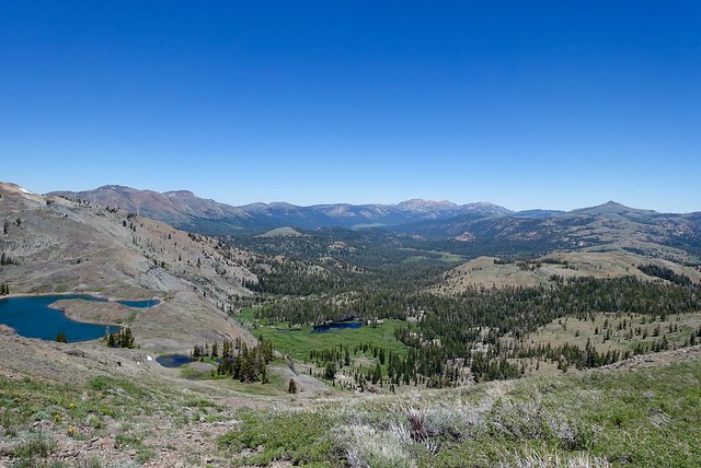 Northeast view from Blue Lakes