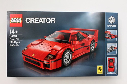 Postbud kaskade fodbold LEGO Creator Ferrari F40 (10248) Review