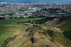 Panoramic View from Arthur's Seat