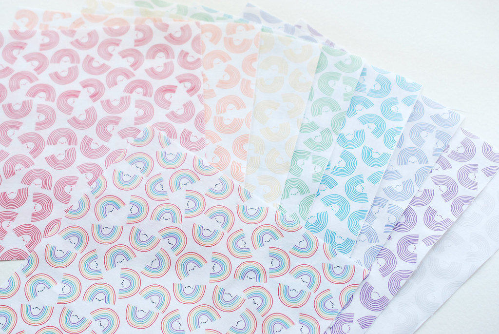 Hexagon Tinies // Spoonflower Fabric Collection