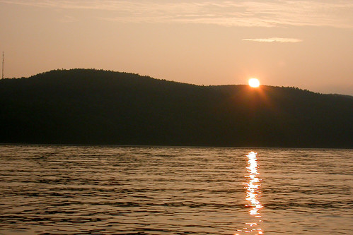 sunset landscape fjord paysage coucherdesoleil