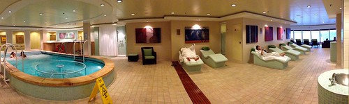 We spent a LOT of time in the ship's spa. Very relaxing.