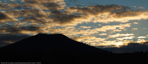 sunset newzealand silhouette clouds waikato tokaanu