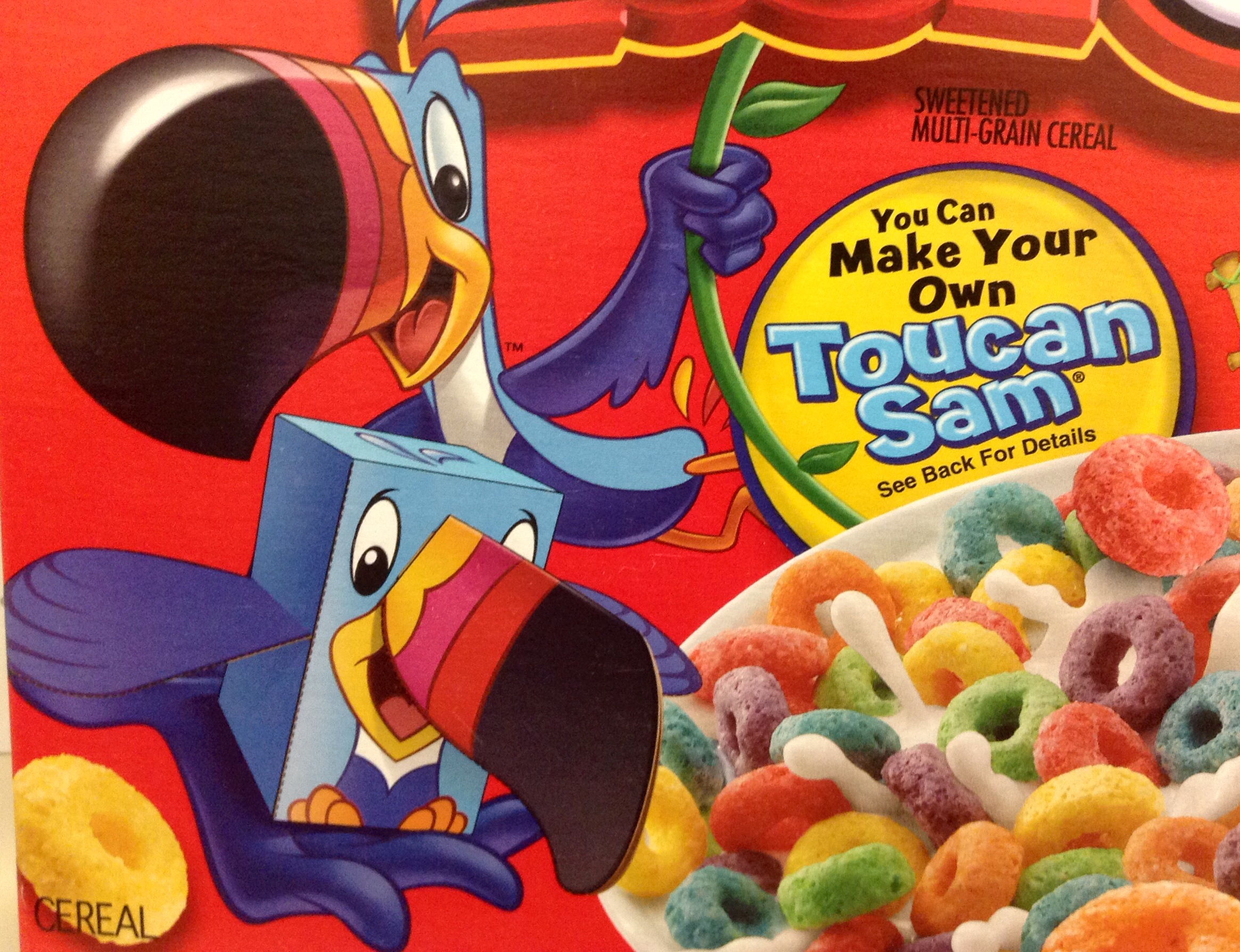 froot loops cereal  u0026quot make your own toucan sam u0026quot  papercraft
