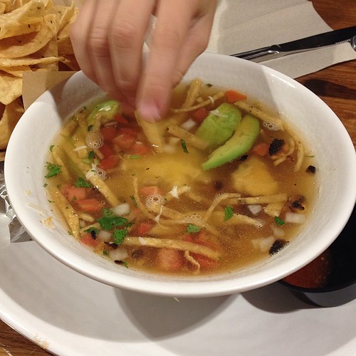 And my son's choice Chicken Tortilla Soup and Grilled Lemonade - the soup was sooo good (to make it dairy free order without cheese) @rubiostweets #rubios #rubiostestkithchen #kerneymesa #springbreak