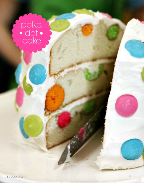 Hi Sugarplum | Polka Dot Cake