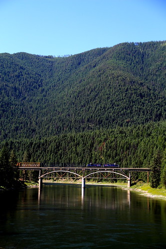bridge train montana 4th rail link local mrl subdivision emd gp9 paradiselocal