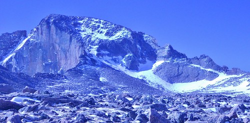 Longs Peak and the Keyhole from Boulderfield