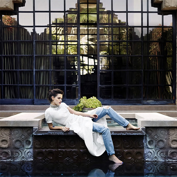 Kristen Stewart by Tesh for Marie Claire, August 2015