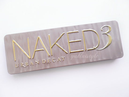 Urban Decay Naked 3 Palette review and swatch