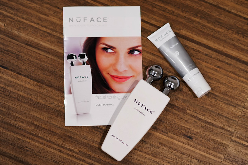 cute & little blog | nuface facial toning device review