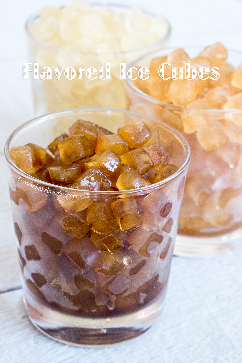 Infused Ice Cubes, Recipe