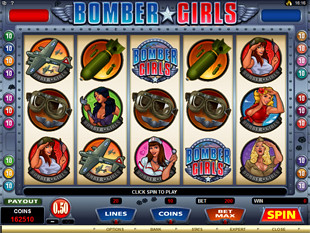Bomber Girls Slot Machine
