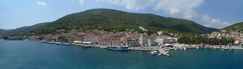 sea panorama water croatia more vis voda hrvatska hrvaska morje hrvaška
